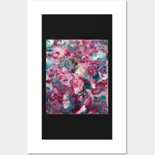 Pastel Dreams - Floral Abstract Posters and Art